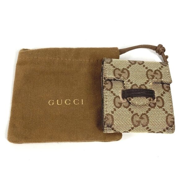 GUCCI YC200001 GG Logo Travel Watch Interior Clock Table clock - Picture 1 of 16